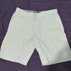 Tommy Hilfiger Green and White Boxed shorts